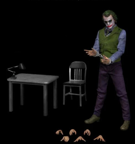 The Dark Knight Joker Interrogation Deluxe Beast Kingdom