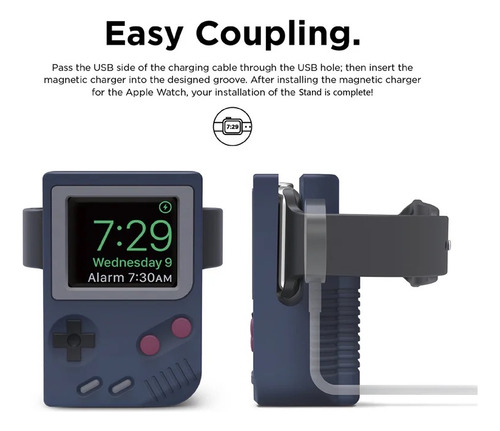 Soporte Para Base Carga Compatible Apple Watch Video Juego