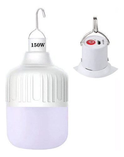 Xlsbz Bombilla Led De Emergencia Multifuncional Con Carga Us