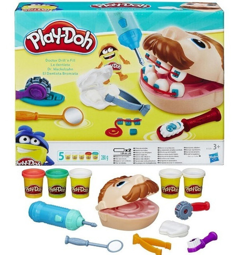 Massinha Modelar Play-doh Festa Do Dentista Hasbro