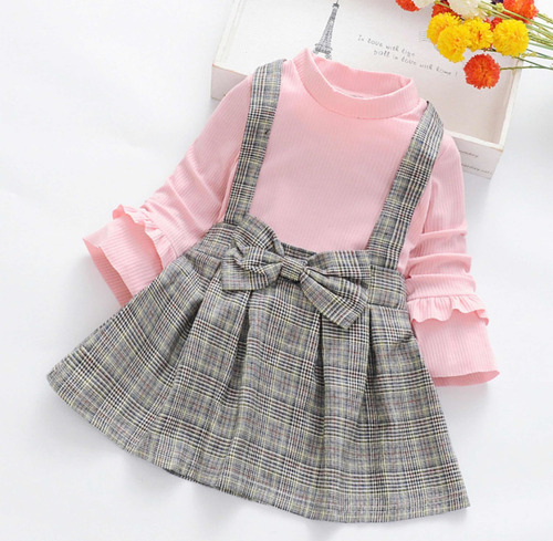 Vestido De Bebe Niña Rosa Shein | MercadoLibre