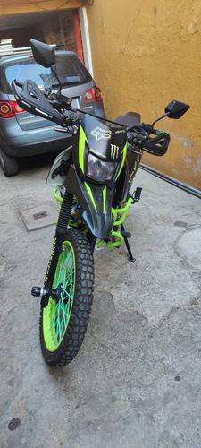 Motocicleta Italika Dm200 Doble Propósito Con Cargador Usb