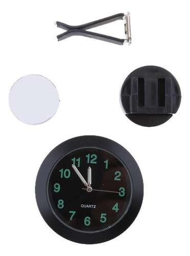 Universal Car Reloj De Reloj Automático Reloj Negro