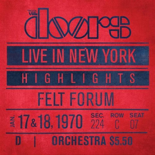 Lp De The Doors En Vivo En Nueva York