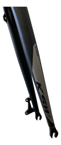 Garfo 29 Rígido Alumínio Disco Ksw Ahead Set Preto Mtb