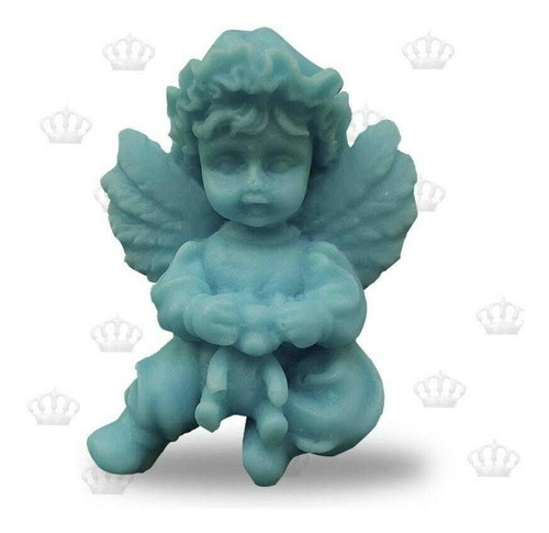 Forma De Silicone Anjo Sentado Ib-245