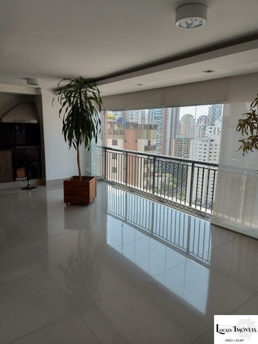 Imagem 9 de 30 de Apartamento Alto Padrão 200 M² - 3 Suítes/4 Vagas A Venda Jardim Anália Franco/tatuapé - Ap00255 - 69316004