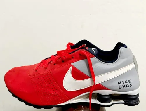 Tenis nike shox rojos sale