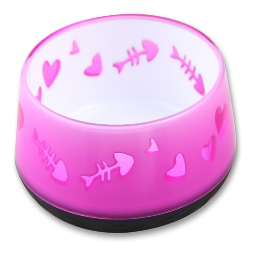 Plato Para Gatos Cat Love Bowl - Rosado