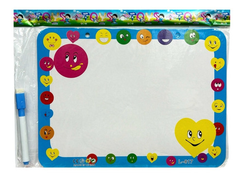 Pizarra Borrable Con Marcador Infantil Pack X10 Surtidos