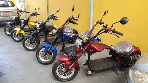Scooter Elétrica / Patinete Elétrico / Moto Chopper Elétrica