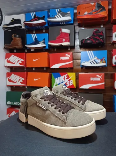 Tenis diesel hotsell com ziper
