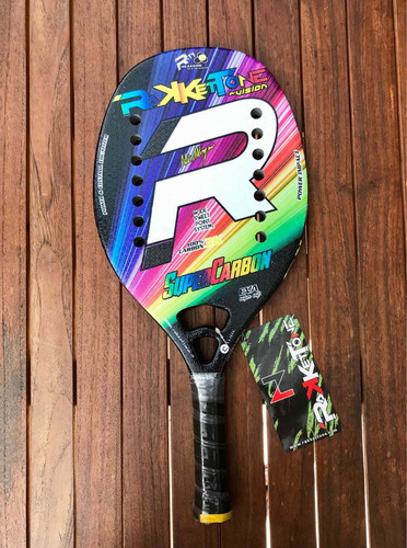 Imagen 1 de 2 de Raqueta De Beach Tennis Rakkettone Super Carbon 2020