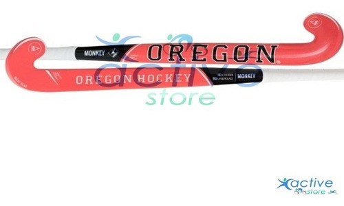Palo De Hockey Oregon Monkey 10% Carbono Coral 37,5 Vlack