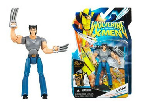  Hasbro X-men Wolverine Animated Action Figure Logan