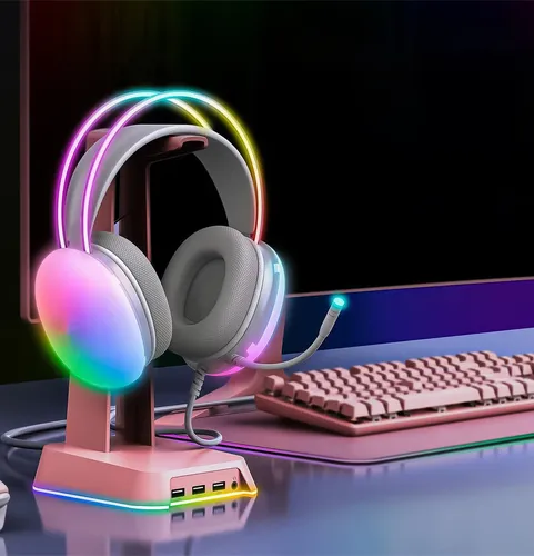 Riclares Gamer Xtrike Me Gh-511 Lz Rgb Microfono 20w X® Color Blanco