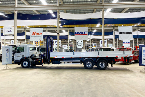 Caminhão Mercedes-benz Atego 2730 Guindaste E Plataforma