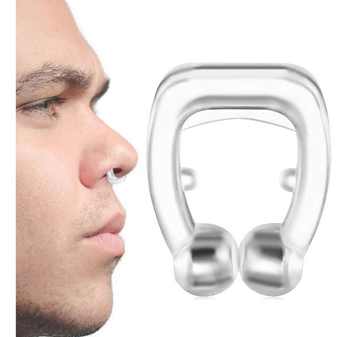 Antironquidos Magnetico Noseclip Silicona