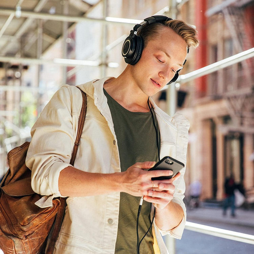 Audífonos Audio-technica Ath-m50x, Con Cable Desmontable