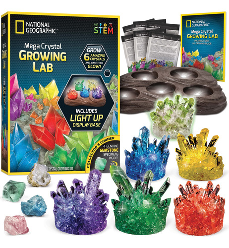 National Geographic Kit De Cultivo De Megacristales Para Nin