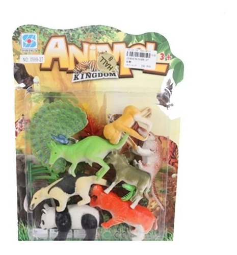 Set De Animales En Blister Grande Original