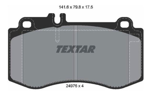 Pastilhas De Freio Diant. Mercedes E 350 2011-2020 W212