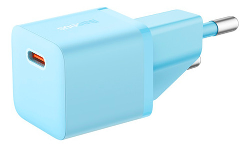 Carregador Baseus Turbo 20w Gan5 Usb-c Para Android E iPhone