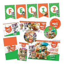 Comprar Kit Imprimible Personalizado 44 Gatos Candy Cumple Invitacio