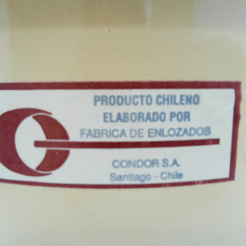 Cacerola Enlozada Antigua Condor 18 Cm Con Detalles Beige