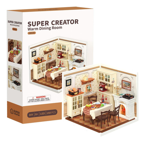Kit De Construcción De Juguetes Robotime Super Creator Para