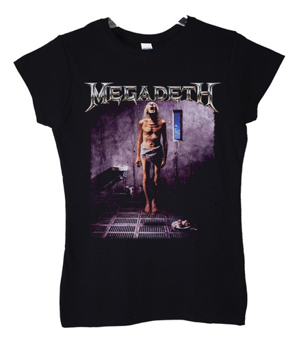Polera Mujer Megadeth Countdown To Extinction Metal Abominat