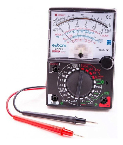 Multímetro Analógico Profissional Portátil Mp20es Exbom