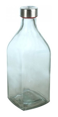 Botella Tapa Rosca Acero 1 Lt D+m Bazar