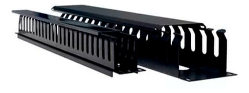 Organizador Horizontal Powest Para Rack 2ur 8.8x48.2x7cm