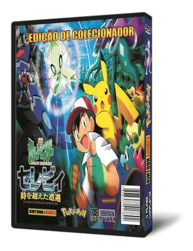 DVD Pokemon 4 Filmes Dublados