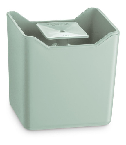 Dispenser Porta Detergente Premium Solido Uz Cor Verde Menta