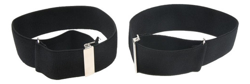 3x Ajustable Antideslizante Elástico Camisa Mangas Soporte