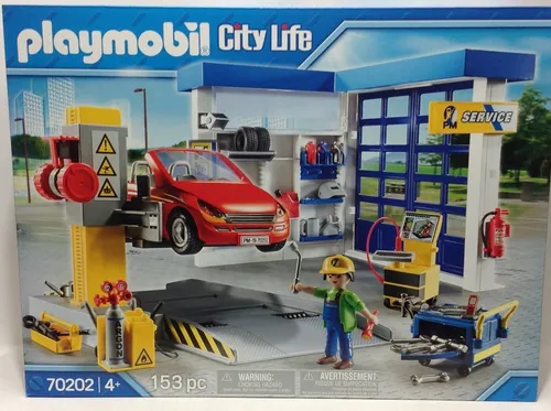 Playmobil 70202 City Life Taller Mecanico Intek 153 Pz