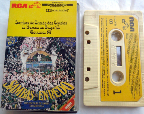 Sambas De Enredo Das Escolas De Samba Grupo 1a - Carnaval 87