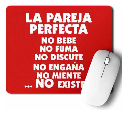 Mouse Pad La Pareja Perfecta (d0738 Boleto.store)