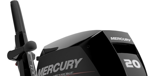 Imagem 4 de 8 de Motor De Popa Mercury 20 M Hp 4t Efi + Frete E/t Poddium