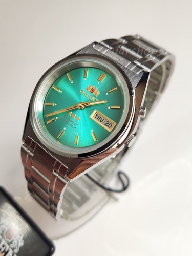 Relogio Orient Automatico Masculino Verde / 2 Chave Caixa Nf