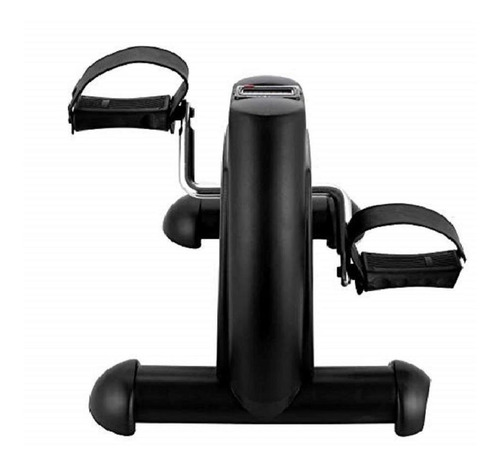 Mini Bicicleta Preta Com Monitor Wct Fitness