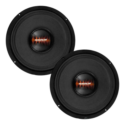 Kit 02 Alto Falantes Magnum 100w Rms Se-010 8 Polegadas