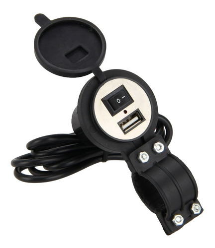 Cargador Usb Moto Impermeable Carga Celular Switch 5v 1.5a