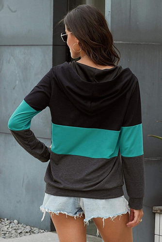 Urchics Diseño Informal Sudadera Con Capucha Para Mujer Urchics Diseño Informal Sudadera Con Capucha Para Mujer
