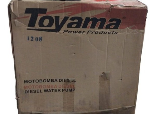 Motobomba Diesel Toyama 6 Hp