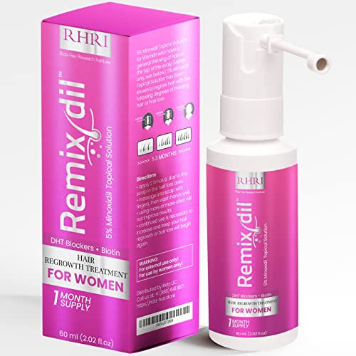 Remixidil Mujeres 5% Minoxidil Spray  Durable Ttnw5