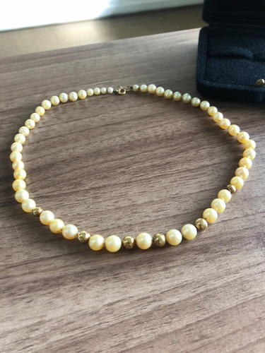 Colar De Pérolas Verdadeiras