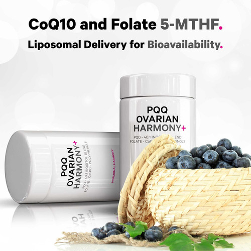 Codeage Pqq Ovarian Harmony Pqq Inositol Coq10 120 Cápsulas